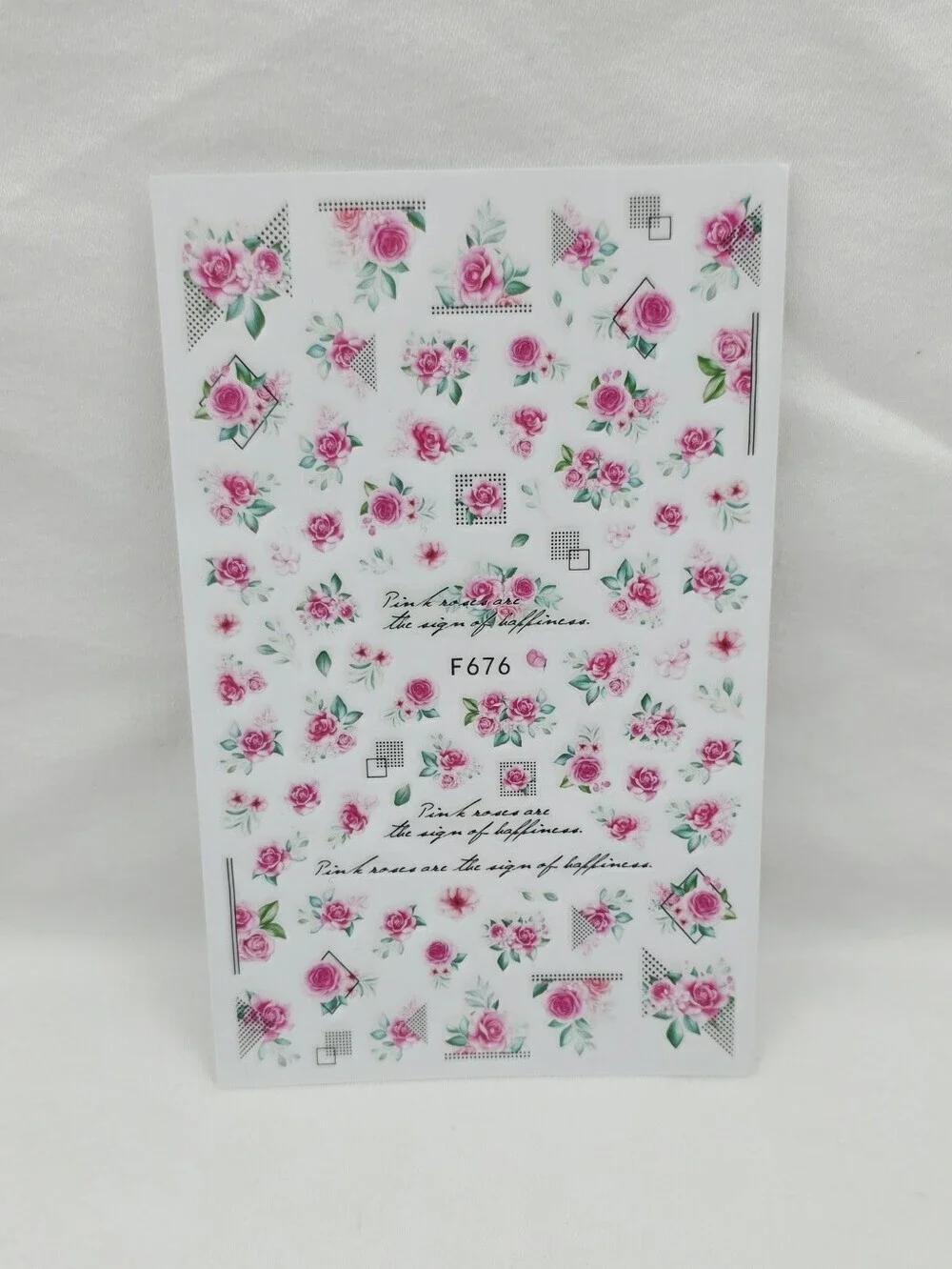 Trendy Self Adhesive Nails Art Transfer Sticker